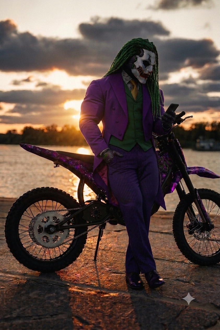 The Joker 4000w 32AH 60v Electric Dirt Bike 50mph