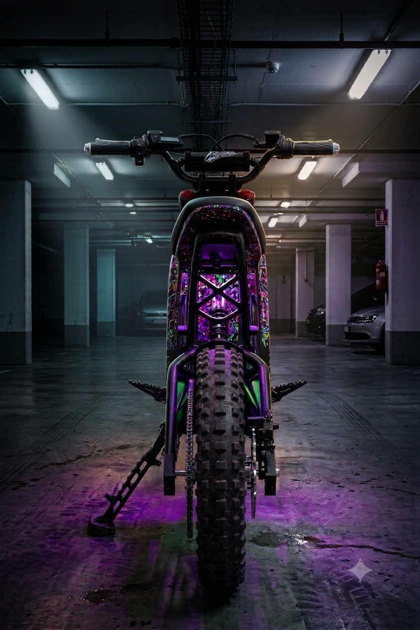 The Joker 4000w 32AH 60v Electric Dirt Bike 50mph