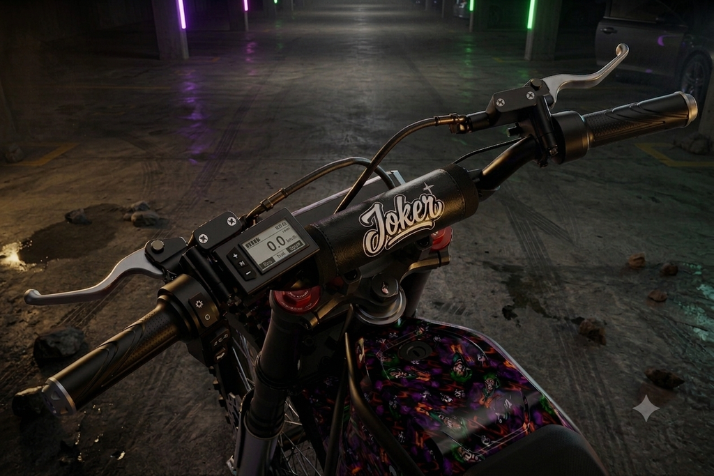 The Joker 4000w 32AH 60v Electric Dirt Bike 50mph