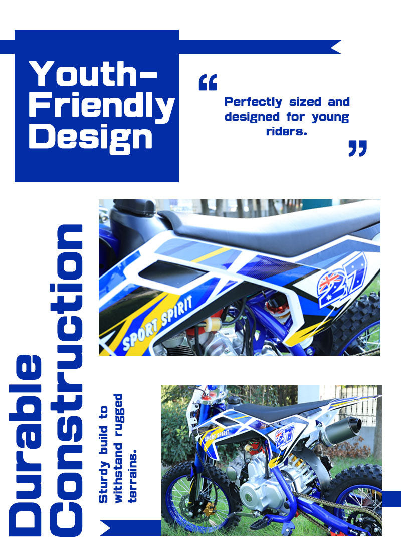 Pit Viper 110cc 4-Stroke Pit Bike (street legal) electric start