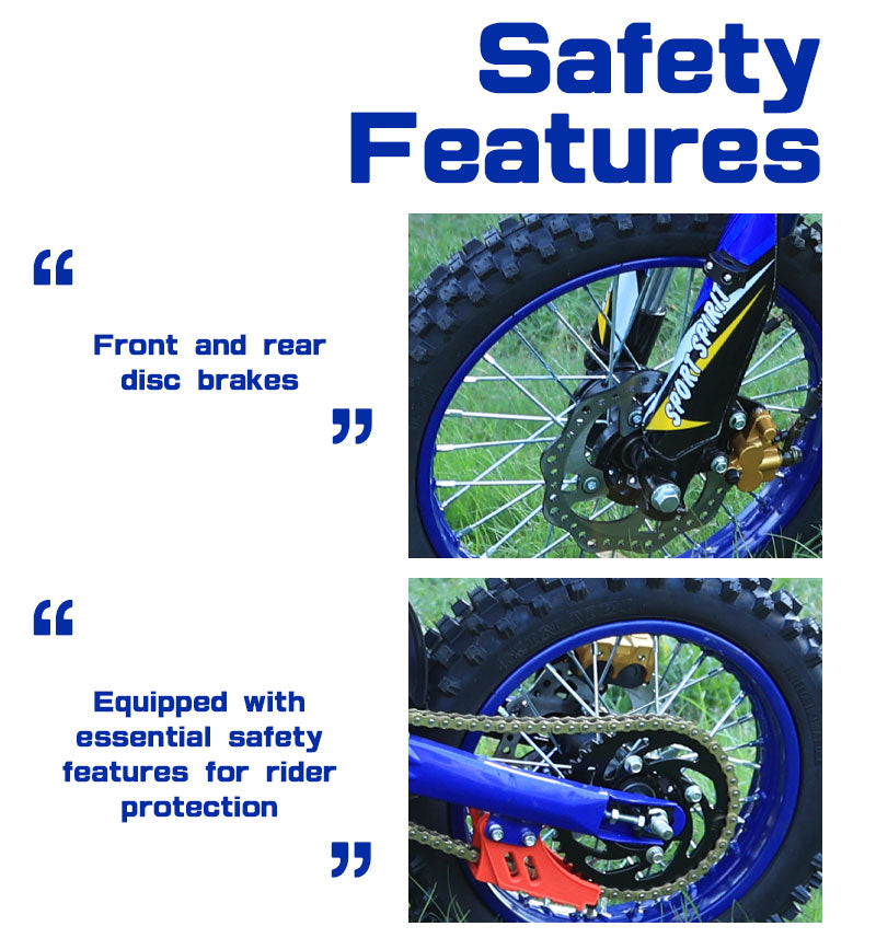 Pit Viper 110cc 4-Stroke Pit Bike (street legal) electric start